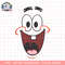 SpongeBob SquarePants Patrick Big Face Smile png, digital download, instant .png