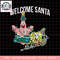 Spongebob Squarepants Patrick Star Welcome Santa Christmas png, digital download, instant .png
