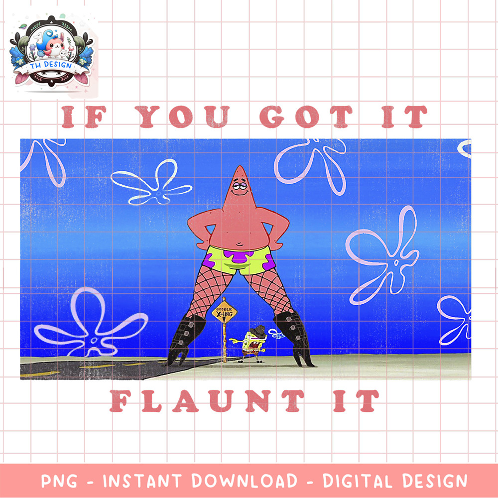 SpongeBob SquarePants Patrick Starfishnets png, digital download, instant .png