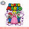 Super Mario Peach Luigi Trio Stars And Hearts png, digital download, instant .png