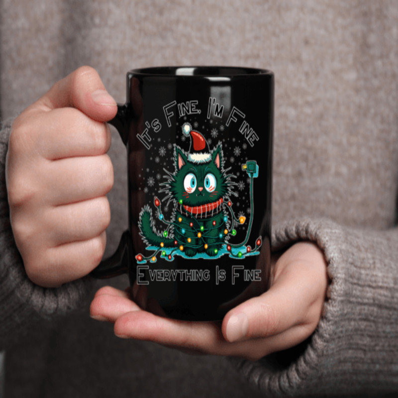 Its Fine Im Fine Everything Is Fine Png Svg Ai Instant Download 2