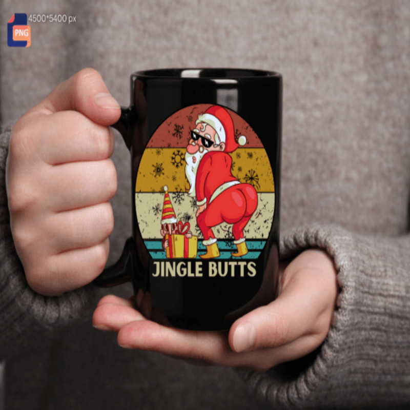 Holiday Png Christmas Santa Jingle Butts Svg Christmas Santa 2