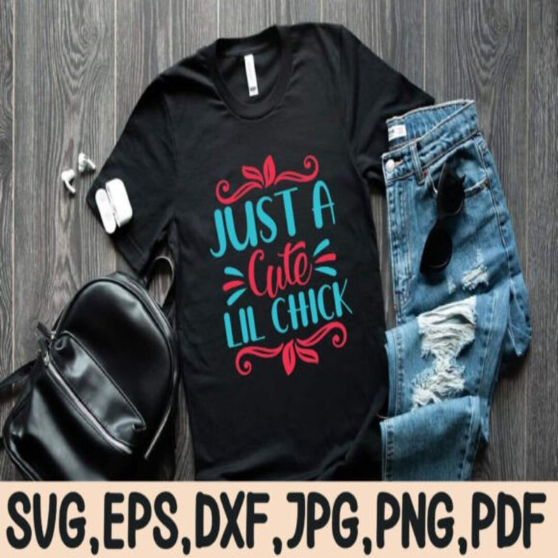 Cutest Chick Around Svg Instant Download 0
