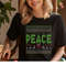 Come In Peace Im Peace Matching Ugly Christmas Sweater SVG PNG PDF Instant Download 0