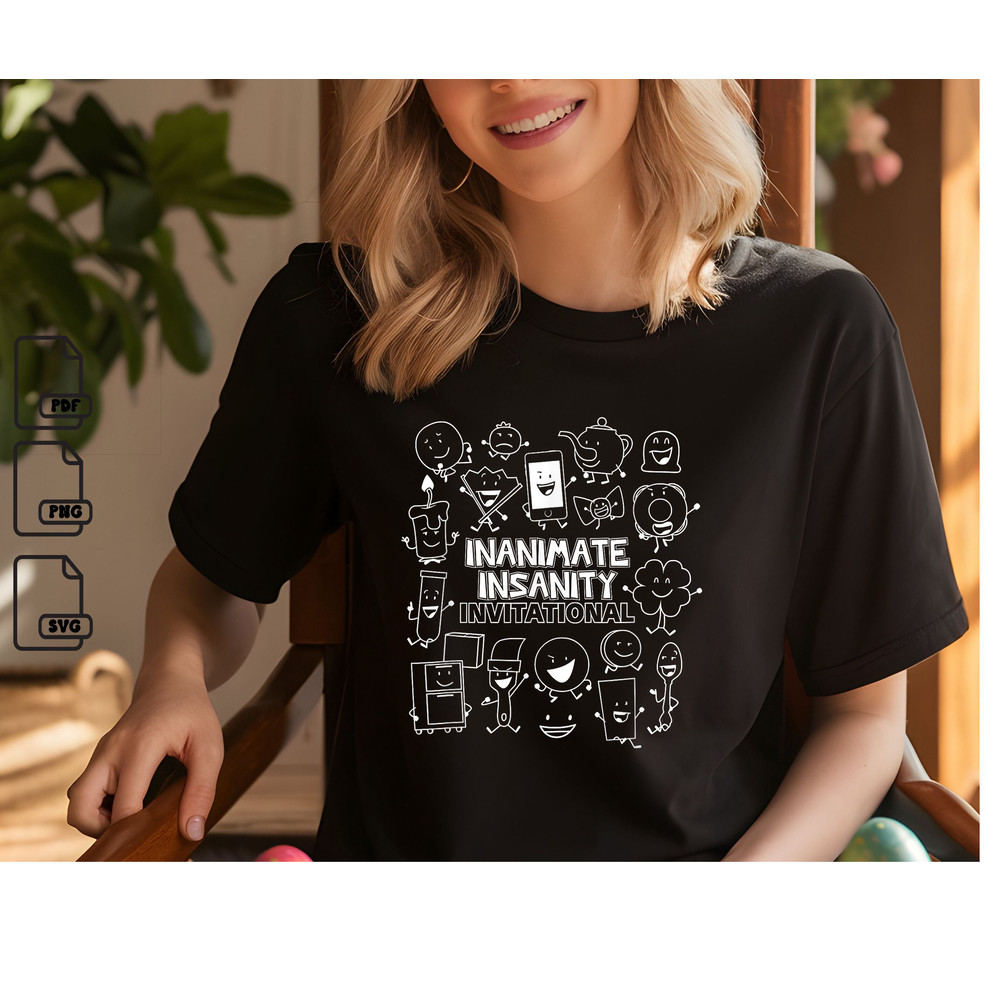 Creator Ink Inanimate Insanity Black And White Svg Png Holidays Gift Svg Instant Download 0