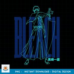 Bleach Ichigo Dots Pattern PNG Download copy