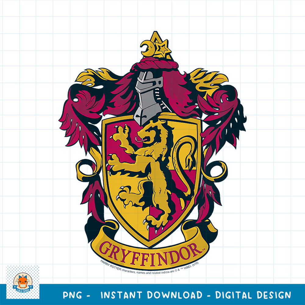 Kids Harry Potter And The Goblet Of Fire Gryffindor Logo Youth PNG Download copy.jpg