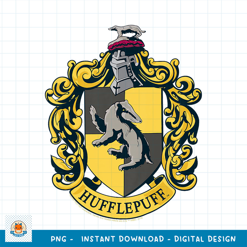Kids Harry Potter And The Goblet Of Fire Hufflepuff Logo PNG Download copy.jpg
