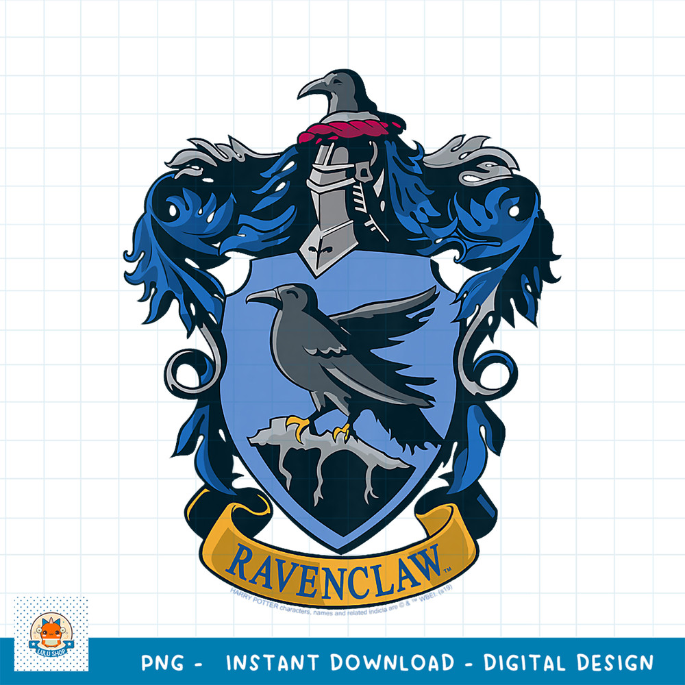Kids Harry Potter And The Goblet Of Fire Ravenclaw Logo Youth PNG Download copy.jpg