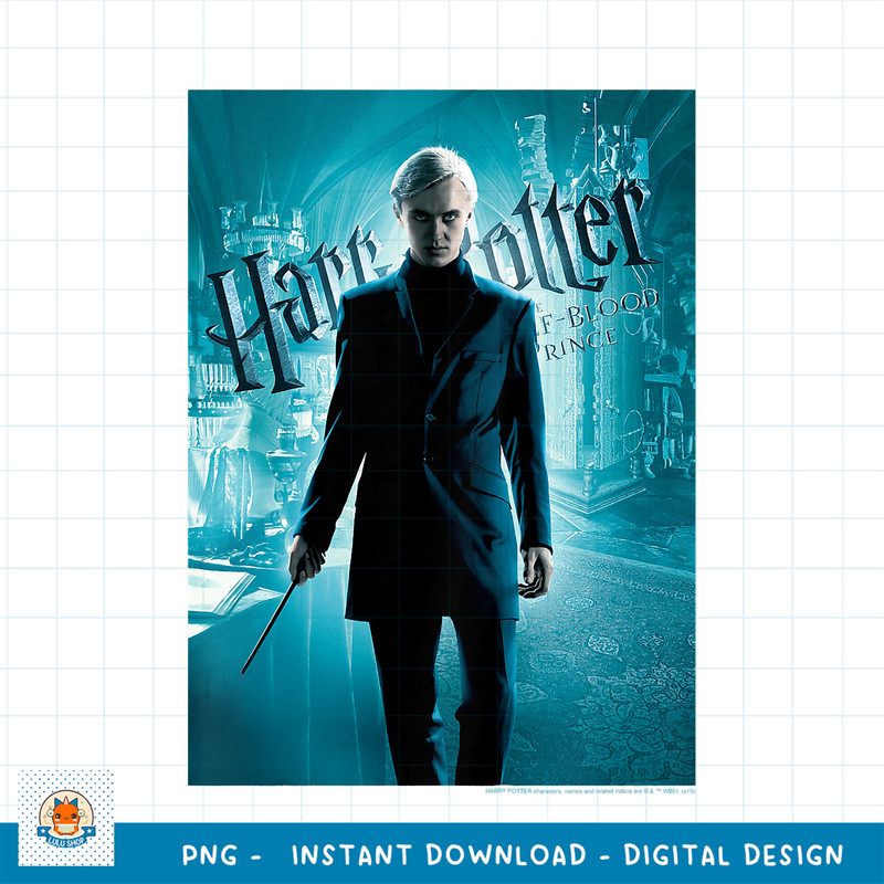 Kids Harry Potter And The Half Blood Prince Draco Malfoy Poster PNG Download copy.jpg