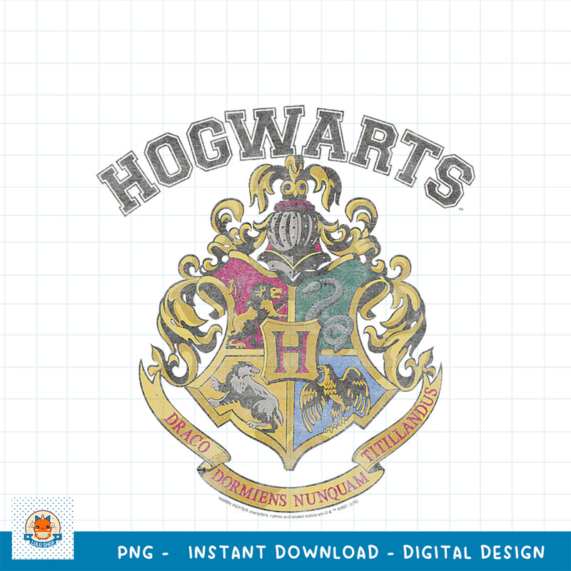 Kids Harry Potter And The Half Blood Prince Hogwarts Logo Youth PNG Download copy.jpg