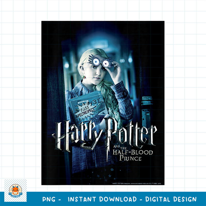 Kids Harry Potter And The Half Blood Prince Luna Lovegood Poster PNG Download copy.jpg