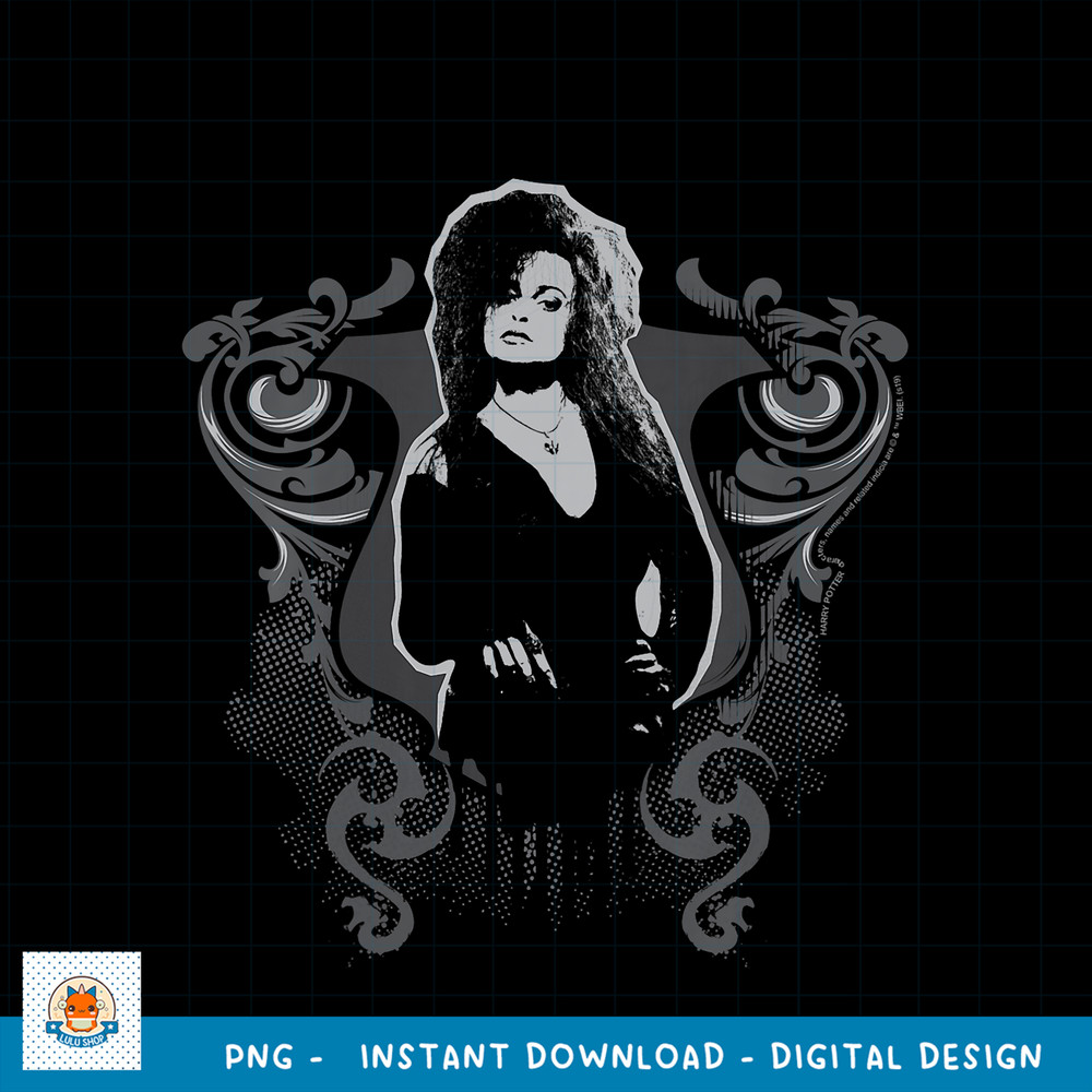Kids Harry Potter Bellatrix Lestrange Dripping Portrait PNG Download copy.jpg