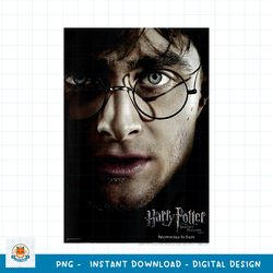 kids harry potter deathly hallows harry character poster png download copy