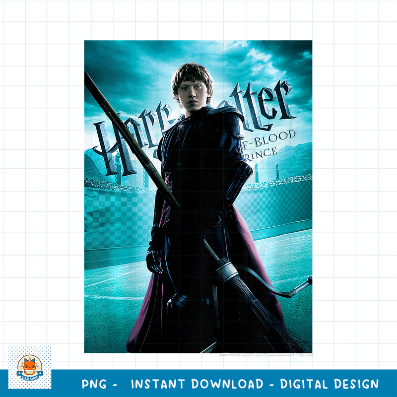 Kids Harry Potter Half Blood Prince Ron Weasley Poster PNG Download copy.jpg