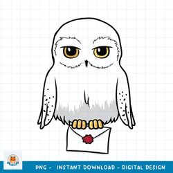 kids harry potter hedwig cute cartoon portrait png download copy