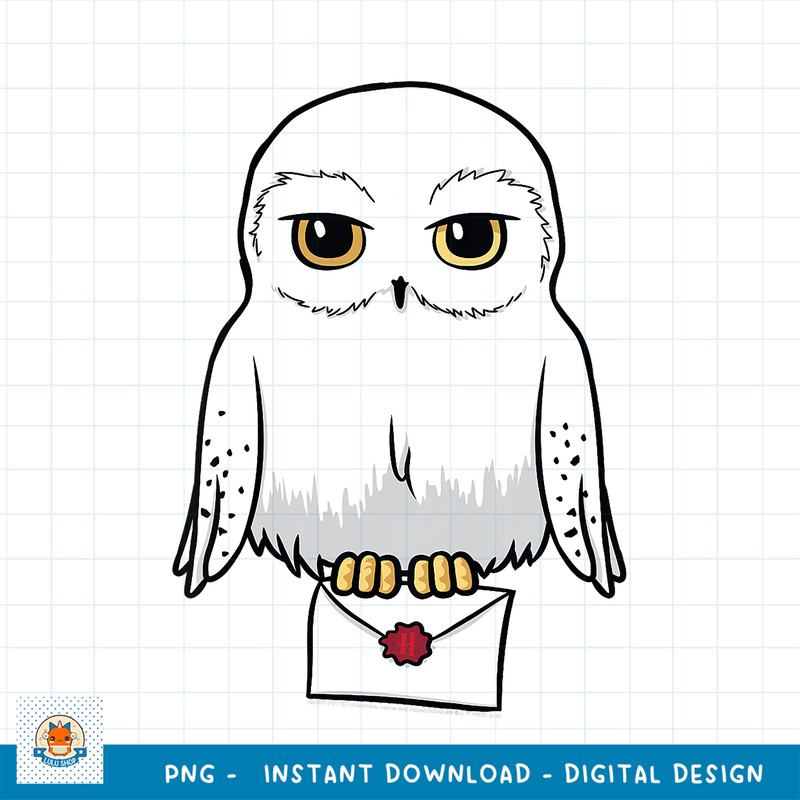 Kids Harry Potter Hedwig Cute Cartoon Portrait PNG Download copy.jpg