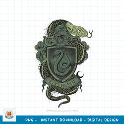Kids Harry Potter Slytherin Detailed House Crest png, digital download