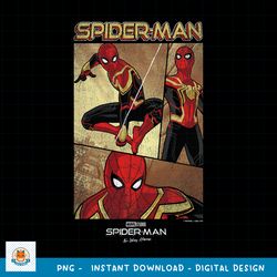 Marvel Spider-Man No Way Home Spider-Man Panel Poster png, digital download