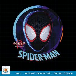 marvel spider-man spiderverse mask in sphere graphic png, digital download png, digital download.pngmarvel spider-man sp