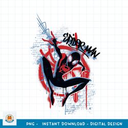 marvel spider-man spiderverse red brick graffiti png, digital download png, digital download.pngmarvel spider-man spider