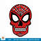 Marvel Spider-Man Sugar Skull png, digital download .jpg