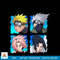 Naruto Shippuden 4 Heads png, digital download .jpg