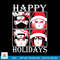 Naruto Shippuden Happy Holidays Characters png, digital download .jpg