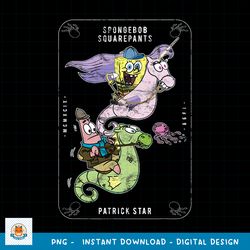 spongebob squarepants _ patrick tarot bob card png, digital download