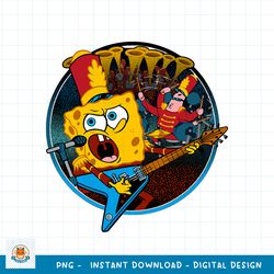 SpongeBob SquarePants Band Graphic png, digital download png, digital download