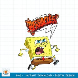 Spongebob SquarePants Barnacles Explanation png, digital download