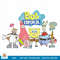SpongeBob SquarePants Bob Esponja Happy Group Shot png, digital download .jpg