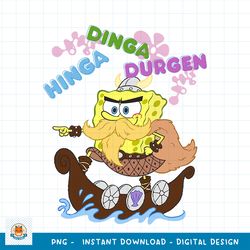SpongeBob SquarePants Hinga Dinga Viking png, digital download