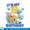 SpongeBob SquarePants It_s My 6th Birthday Group Shot png, digital download .jpg