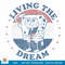 SpongeBob SquarePants Living The Dream png, digital download .jpg