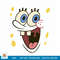 Spongebob Squarepants Large Face Costume png, digital download .jpg