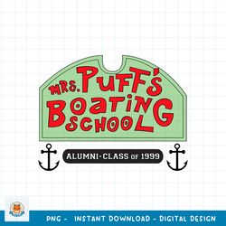 Spongebob Squarepants Mrs Puffs Boating School png, digital download
