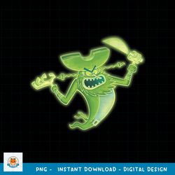 SpongeBob SquarePants Neon Glowing Flying Dutchman png, digital download