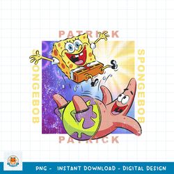 SpongeBob SquarePants Patrick And SpongeBob Box Up png, digital download