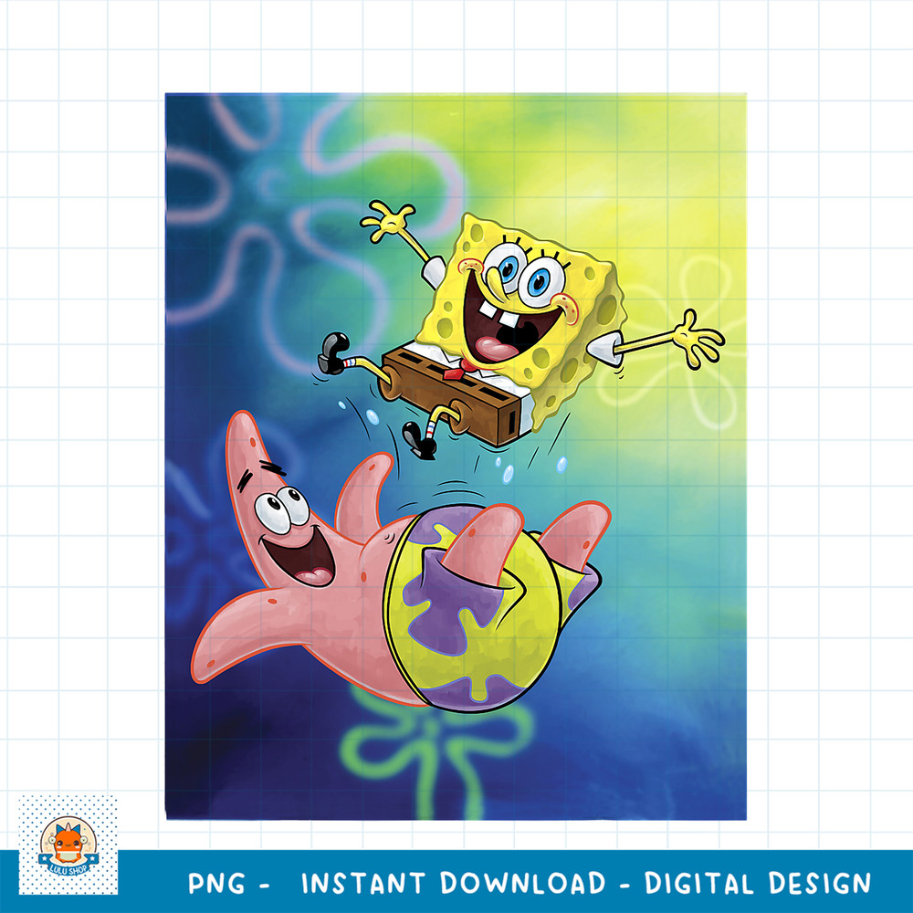 Spongebob Squarepants Patricks Star Best Buddies png, digital download .jpg