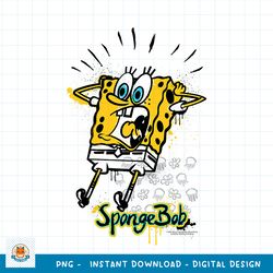 SpongeBob SquarePants Shocking! png, digital download