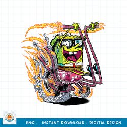 SpongeBob SquarePants SpongeBob Comic Bike png, digital download