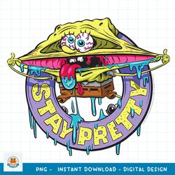 SpongeBob SquarePants Stay Pretty png, digital download