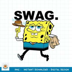 Spongebob SquarePants Swag png, digital download
