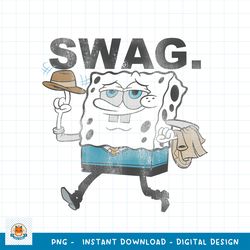 Spongebob Squarepants SWAG. png, digital download