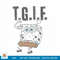 Spongebob SquarePants T.G.I.F. Humorous png, digital download .jpg