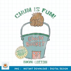 SpongeBob SquarePants The Chum Bucket png, digital download