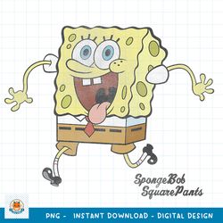 SpongeBob SquarePants Tongue Out Run png, digital download