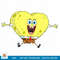 SpongeBob SquarePants Valentine_s Day Heart Shaped Sponge png, digital download .jpg