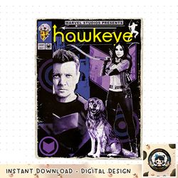 Marvel Hawkeye Group Shot Comic Cover Purple Tone png, digital download, instant.pngMarvel Hawkeye Group Shot Comic Cove